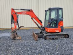 Kubota U35-4 Mini Excavator 'Ride & Drive - Drive Train Guarantee '