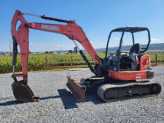Kubota KX057-4 Mini Excavator 'Ride & Drive - Drive Train Guarantee'