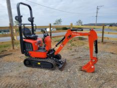 Kubota K008-5 Mini Excavator 'Ride & Drive - Drive Train Guarantee'