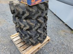 Tires on Wheels 'Set of 4'