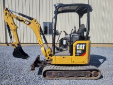 2019 Cat 302CR Mini Excavator 'Ride & Drive - Drive Train Guarantee'