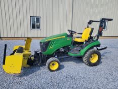 2014 John Deere 1025R Compact Tractor 'Ride & Drive - Drive Train Guarantee'