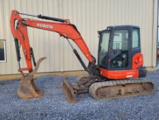 2018 Kubota KX057-4 Midi Excavator 'Ride & Drive - Drive Train Guarantee'