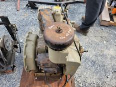 Bernard Diesel Engine 'Runs'