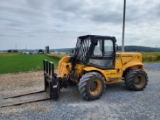 2007 JCB 520-50 Telehandler 'Ride & Drive - Park Brake Issues'