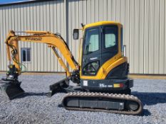 2023 Hyundai 35Z-9A Mini Excavator 'Elite Ride & Drive - Drive Train Guarantee'