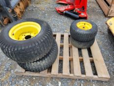 Tires on Wheels 'Set of 4'