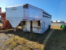 2004 Eby Gooseneck Livestock Trailer 'Title in the Office'