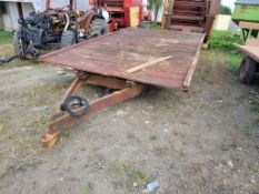 Flatbed Dump Trailer 'NO TITLE'