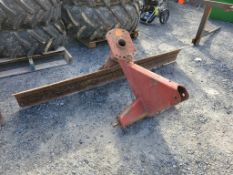 Central tractor Back Blade
