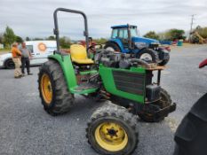 John Deere 4600 Compact Tractor 'Runs & Operates - NO Guarantee'
