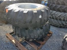 Tires on Wheels 'Pair of 2'