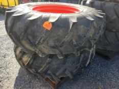 Tires on Wheels 'Pair of 2'