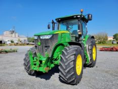 2012 John Deere 7200R Cab Tractor 'Runs & Operates - NO Guarantee'