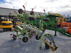 Claas Volto 1050T Tedder Works Good
