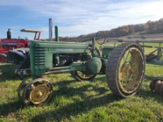 John Deere BSM Antique Tractor 'Runs & Operates - NO Guarantee'