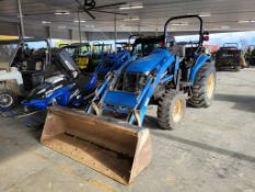 New Holland TC40DA Compact Loader Tractor 'Runs & Operates - NO Guarantee'