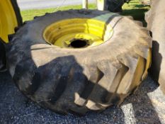 Tire On Wheel