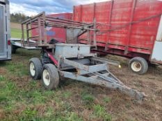 Hoof Trimming Cart