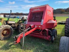 Gehl 2580 Round Baler 'Monitor in the Office'