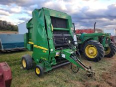 2011 John Deere 468 Round Baler 'Monitor in the Office'