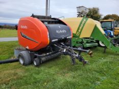 2021 Kubota BV4180 Round Baler 'Monitor in the Office'