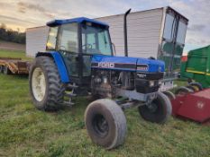 Ford 8340 SLE Cab Tractor 'Runs & Operates - NO Guarantee'