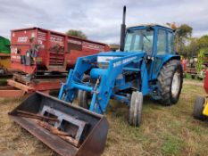Ford 7710 Cab Loader Tractor 'Runs & Operates - NO Guarantee'