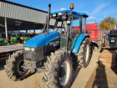 New Holland TS110 Cab Tractor 'Runs & Operates - NO Guarantee'