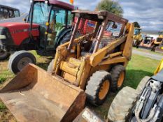 Case 1840 Skid Steer Runs & Operates - NO Guarantee