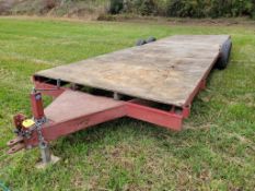 Flat Trailer 'NO Title'