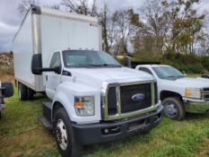 2019 Ford F750 Box Truck 'Title in the Office'