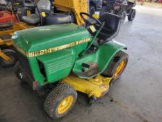John Deere 214 Riding Tractor - Package 'Ride & Drive - Drive Train Guarantee'