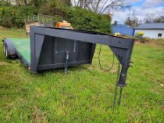 1995 Gooseneck Trailer 'Title in the Office'