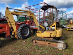 John Deere 35ZTS Mini Excavator 'AS-IS - For Parts or Repair '