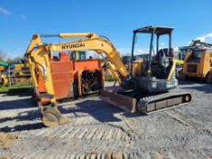 Hyundai 35Z-9 Mini Excavator 'Ride & Drive - Drive Train Guarantee'