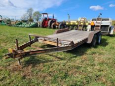 Hudson Skid Steer Trailer 'NO TITLE'