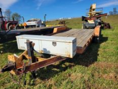 2003 Winston Skid Steer Trailer 'Title in the Office'