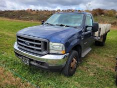 2004 Ford F350 Flatbed Pickup 'Title in the Office'