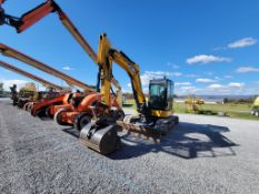 2018 JCB 85Z-1 Midi Excavator 'Ride & Drive - Drive Train Guarantee'