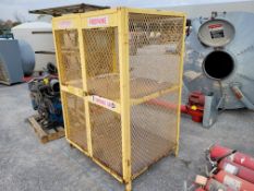 Propane Bottle Storage Cage