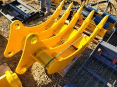 Toft CAT320 Excavator Rake 'NEW'