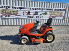 2018 Kubota GR2120 Riding Tractor 'Ride & Drive - Drive Train Guarantee'