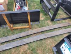 Kivel Pallet Fork Extensions 'USED - AS-IS'