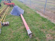 Grain Auger With Hopper