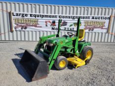 John Deere 445 Riding Tractor 'Ride & Drive - Drive Train Guarantee'