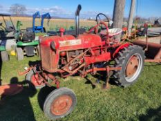 McCormick Farmall Cub Antique Tractor 'Runs & Operates - NO Guarantee'