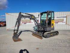 2022 Volvo ECR25 Mini Excavator 'Ride & Drive - Drive Train Guarantee'