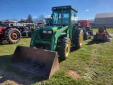 John Deere 5210 Cab Loader Tractor 'AS-IS - For Parts or Repair'