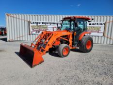 Kubota L4060 Cab Compact Loader Tractor 'Ride & Drive - Drive Train Guarantee'
